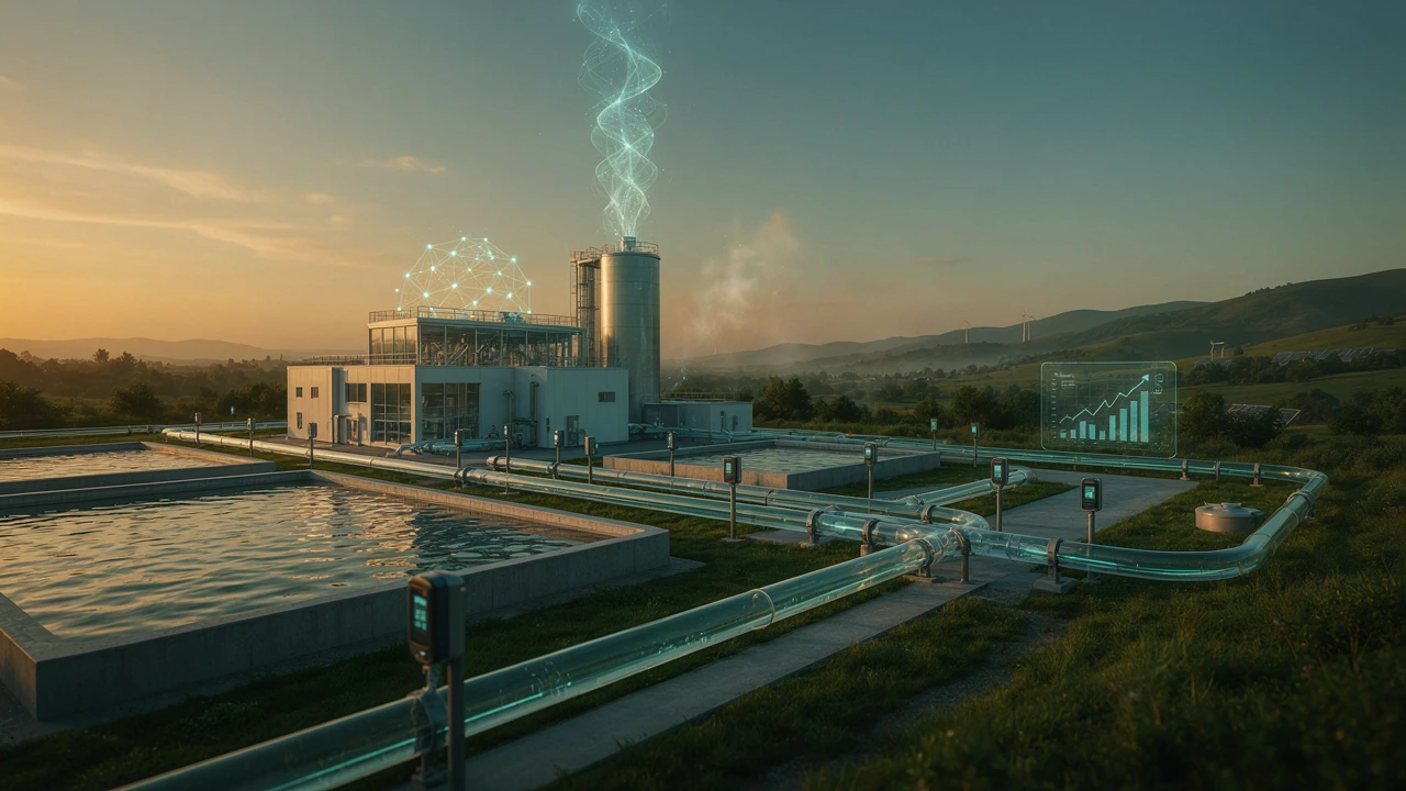 AI and IoT for Smart Water Cycle Management